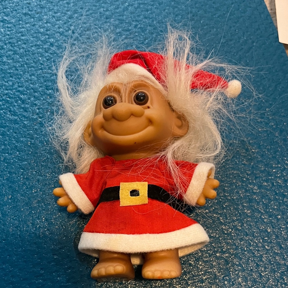 Vintage Santa troll by Russ